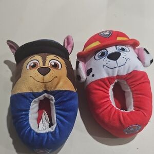 Paw Patrol Red and Blue Slippers for Kids